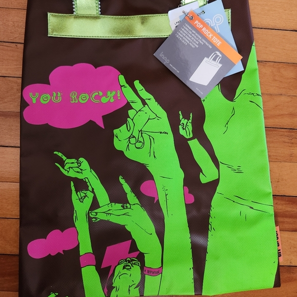 Parcel Pop Rock Tote - Picture 2 of 4
